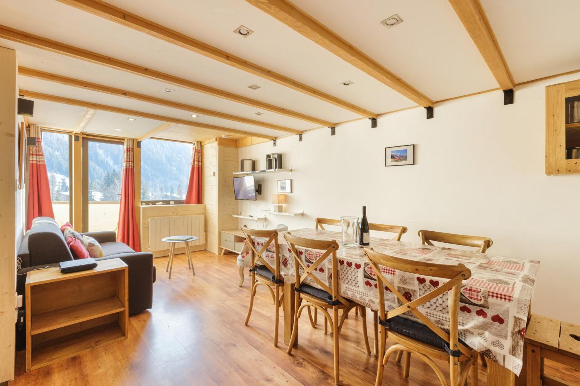 Residence Grand Roc - Campanules 311 - Happy Rentals シャモニー エクステリア 写真