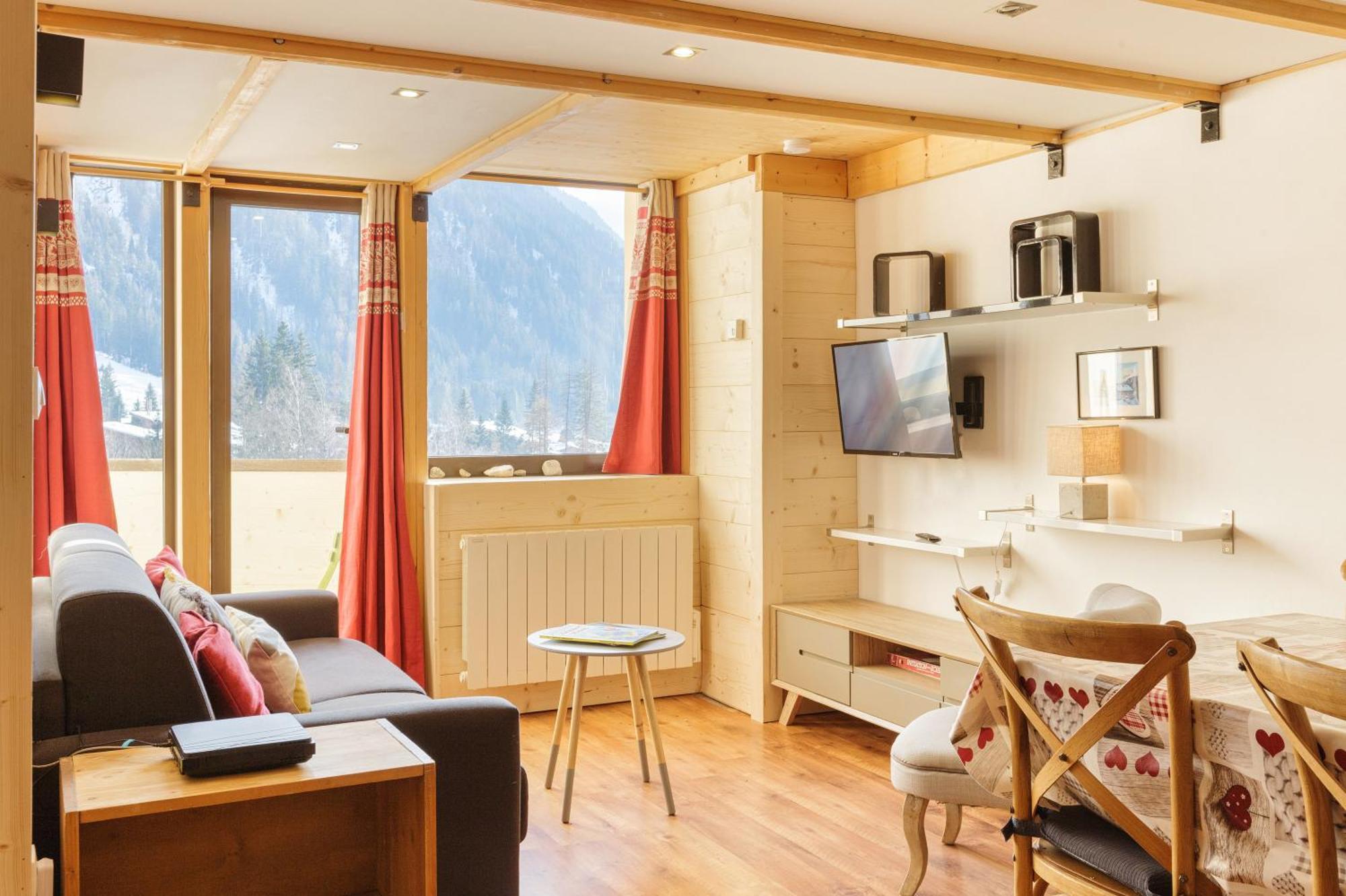 Residence Grand Roc - Campanules 311 - Happy Rentals シャモニー エクステリア 写真