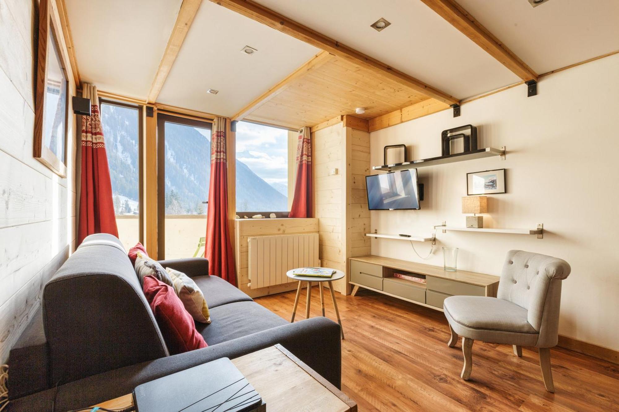 Residence Grand Roc - Campanules 311 - Happy Rentals シャモニー エクステリア 写真