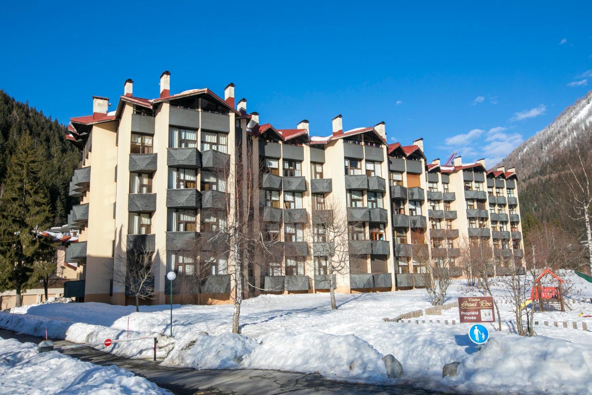 Residence Grand Roc - Campanules 311 - Happy Rentals シャモニー エクステリア 写真
